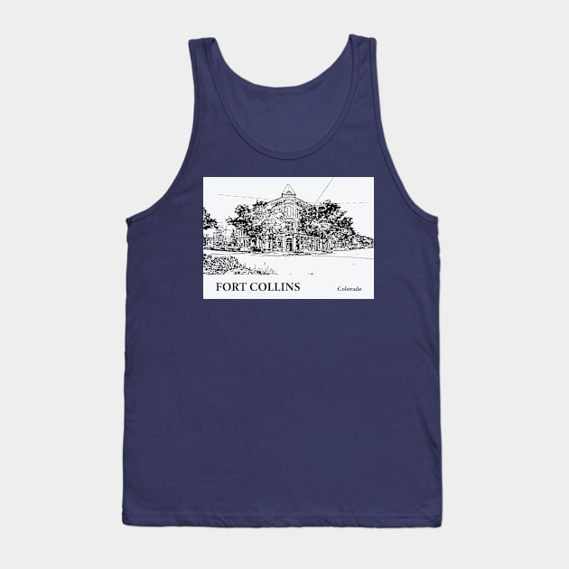 Fort Collins - Colorado Tank Top by Lakeric